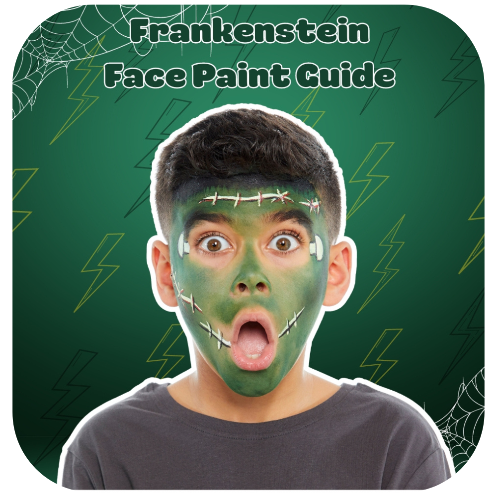 Frankenstein's Monster Face Painting Guide