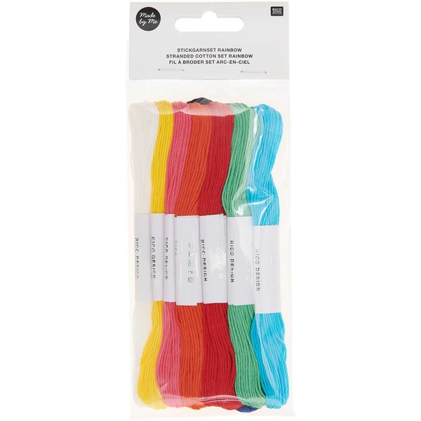 Stranded cotton Rainbow 10 pieces