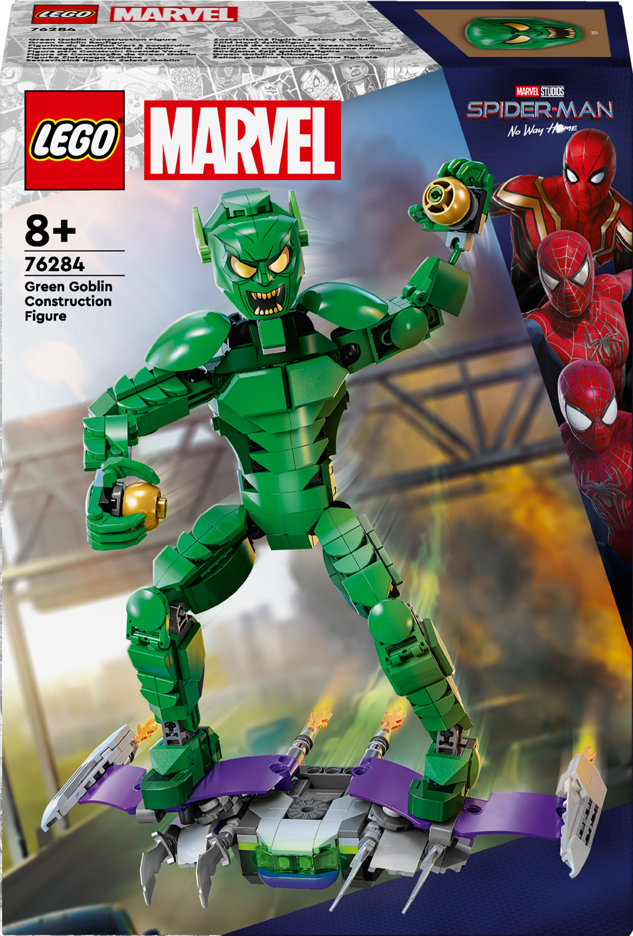 lego marvel lutin vert