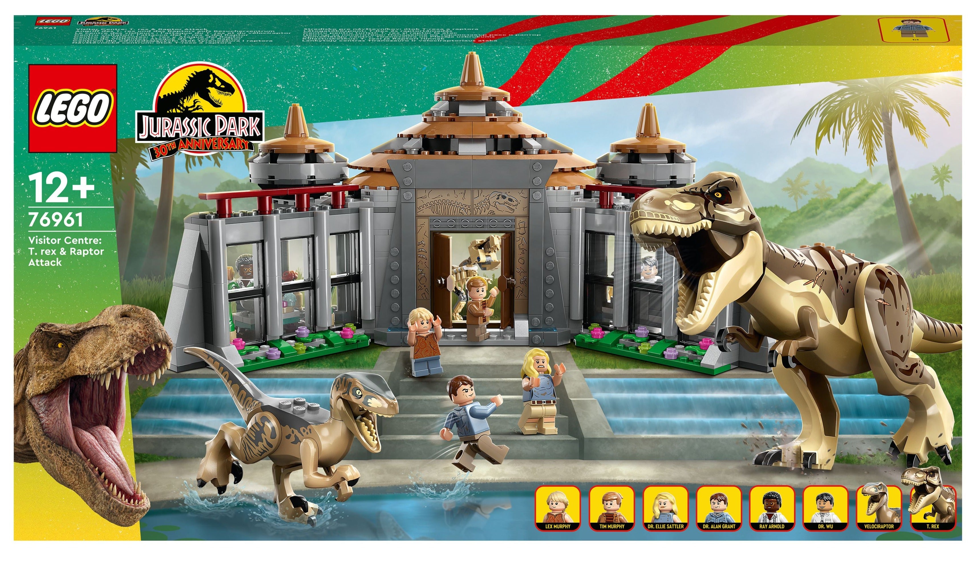 LEGO Jurassic Park Velociraptor Escape 76957 Learn to Build Dinosaur Toy  for boys and girls, Gift for Kids Aged 4 and Up Featuring a Buildable
