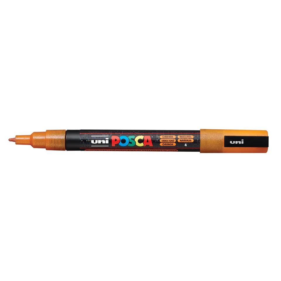 Posca Marker : Pc-3m : Fine Bullet Tip : 0.9 - 1.3mm : Sparkling Set Of 8