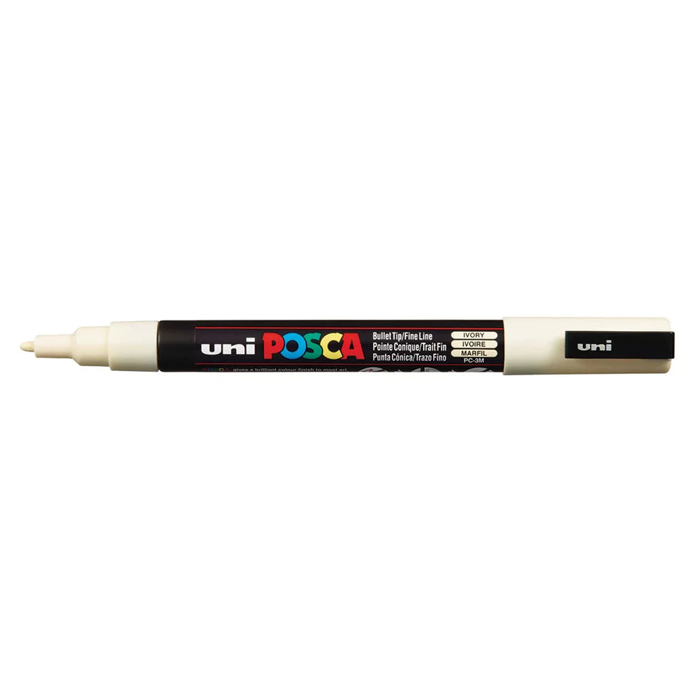 Uni : Posca Marker : PC-3M : Fine Bullet Tip : 0.9 - 1.3mm : Assorted  Colors Set of 40