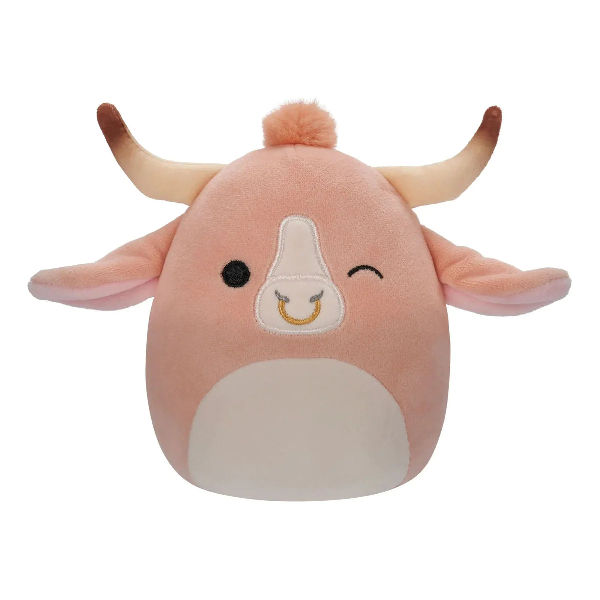 Squishmallow pink long horn shops 14”