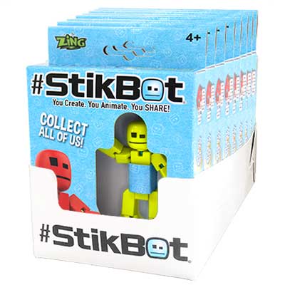 Stikbot, 4 Clear Pack