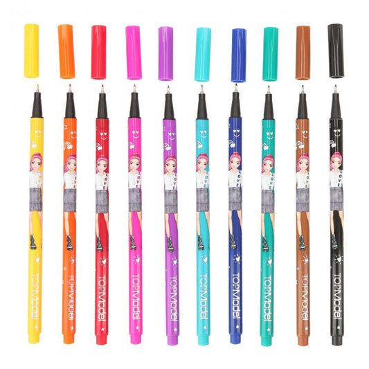 TOPModel Fineliner Pen Set