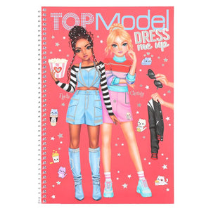 TOPModel Dress Me Up Stickerbook - Cutie Star