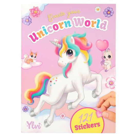 Ylvi Create Your Unicorn World Sticker Book