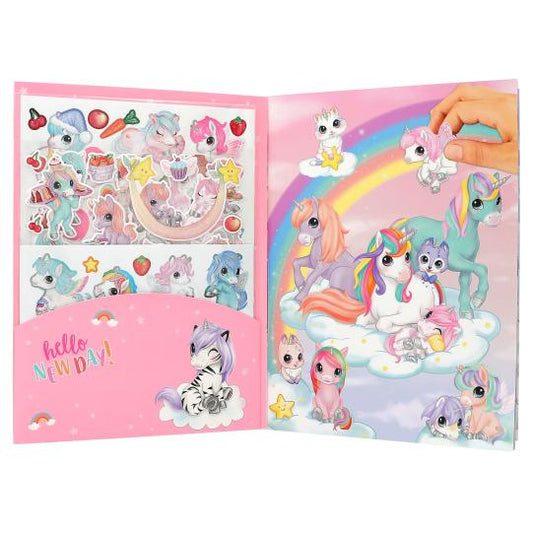 Ylvi Create Your Unicorn World Sticker Book