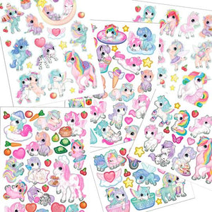 Ylvi Create Your Unicorn World Sticker Book