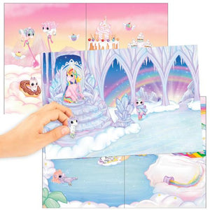 Ylvi Create Your Unicorn World Sticker Book