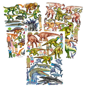 Create Your DINO ZOO Sticker Book