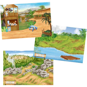 Create Your DINO ZOO Sticker Book