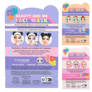TOPModel BEAUTY and ME - Face Mask Animal