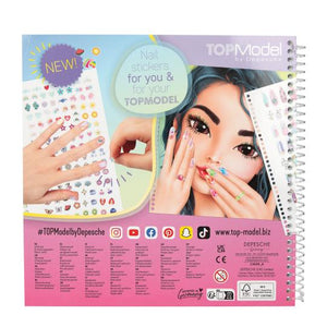 TOPModel Create Your Hand-Design Colouring Book