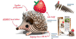 EUGY 026 Hedgehog - 3D Model Kit