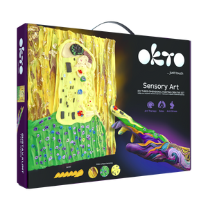 OKTO DIY 3D Clay Painting Creative Set - Kiss