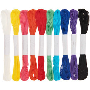 Stranded Cotton Rainbow 10 Pieces