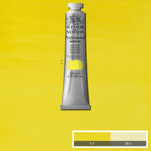 200ml Lemon Yellow - Professional Acrylic