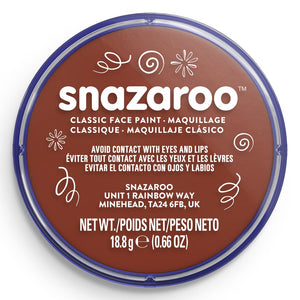 Snazaroo Face Paint 18ml - Rust Brown