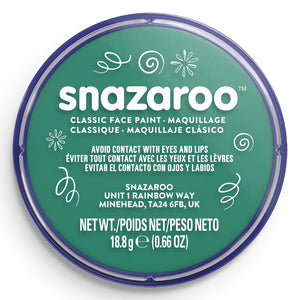 Snazaroo Classic Face Paint Teal 18Ml