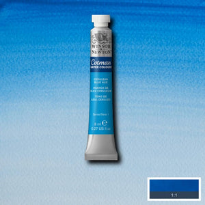 Cotman Watercolour Paint Cerulean Blue Hue 8ml