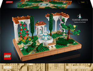 Lego Icons - Fountain Garden