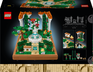 Lego Icons - Fountain Garden