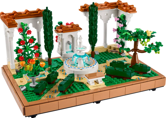 Lego Icons - Fountain Garden