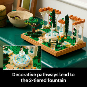 Lego Icons - Fountain Garden