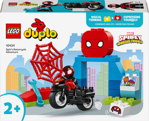 Lego Duplo Spiderman Spin's Motorcycle Adventure