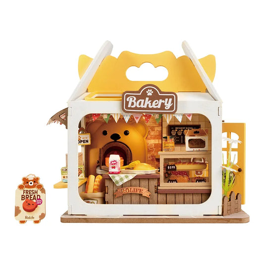 DIY Miniature House Kit - Teddy's Bread Box