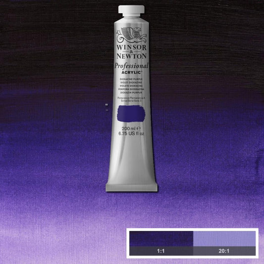 200ml Dioxazine Purple - Professional Acrylic