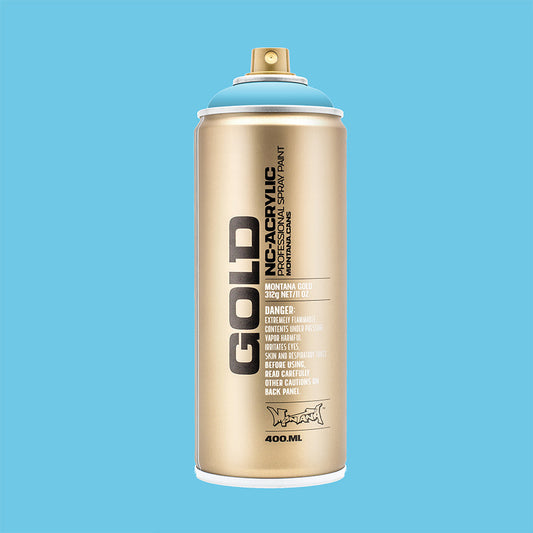 Montana GOLD Spray Paint 400ml - Baby Blue (G5020)