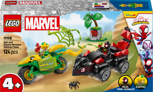 Lego Marvel Spidey - Spin and Electro Dinosaur Vehicle Chase