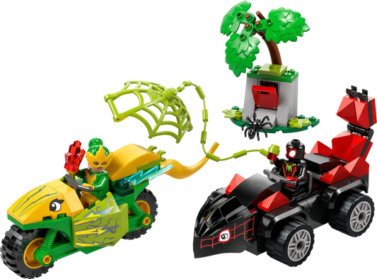 Lego Marvel Spidey - Spin and Electro Dinosaur Vehicle Chase