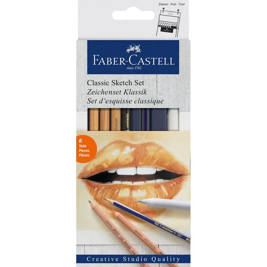 Faber Castell Classic Sketch Set (6 Pieces)