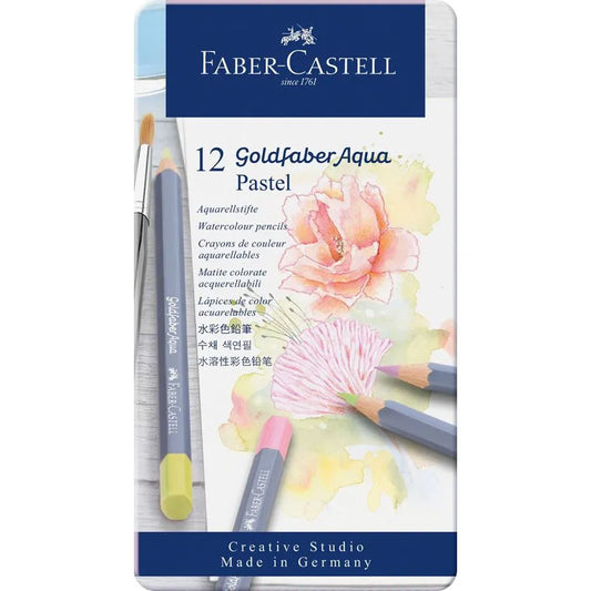 Goldfaber Aqua Colour Pencils (Tin 12)