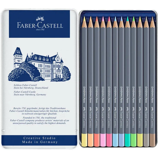 Goldfaber Aqua Colour Pencils (Tin 12)