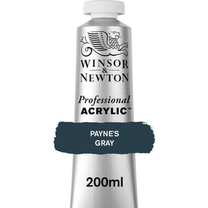 200ml Paynes Grey - Professional Acrylic