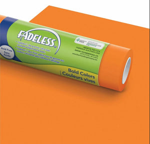 Fadeless Paper Roll - Orange 1218mm x 15m