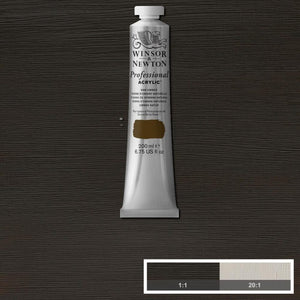 200ml Raw Umber - Professional Acrylic