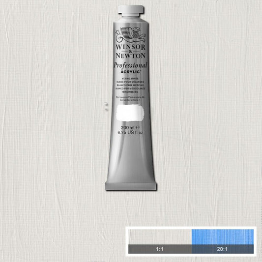 200ml Mixing White - Professional Acrylic