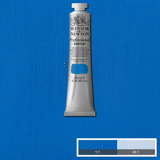 200ml Cerulean Blue Hue - Professional Acrylic