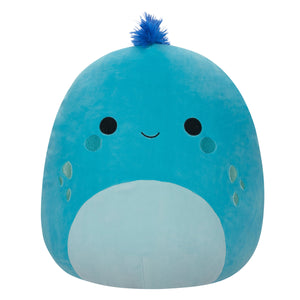 Squishmallows 16 Inch Dijimon Cyan Blue Iguana