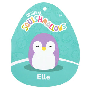 Squishmallows 7.5 Inch - Elle The Purple Penguin