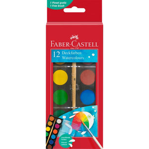 Faber-Castell Watercolour Tablets Set 12