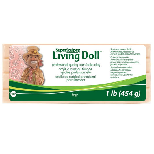 Super Sculpey Clay Living Doll - Baby 454g