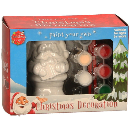 Paint Your Own Christmas Character Decoration Kit