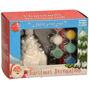 Paint Your Own Christmas Character Decoration Kit