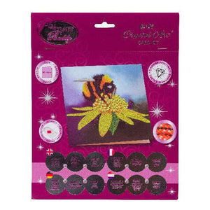 Crystal Art Card Kit - Bumblebee